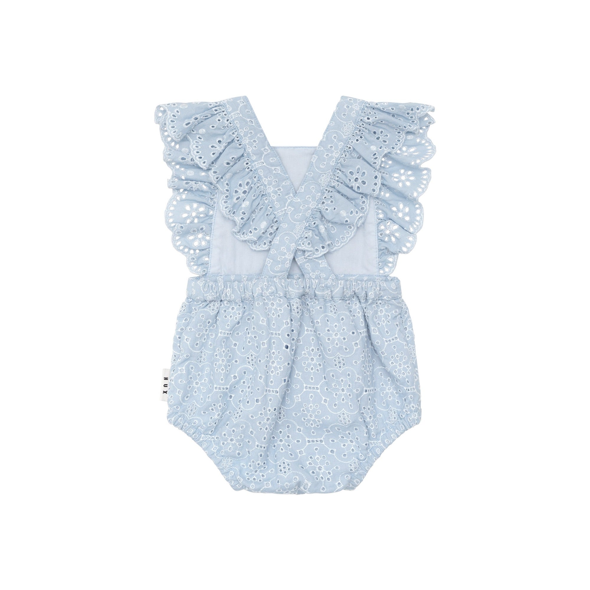 Huxbaby Broderie Frill Playsuit