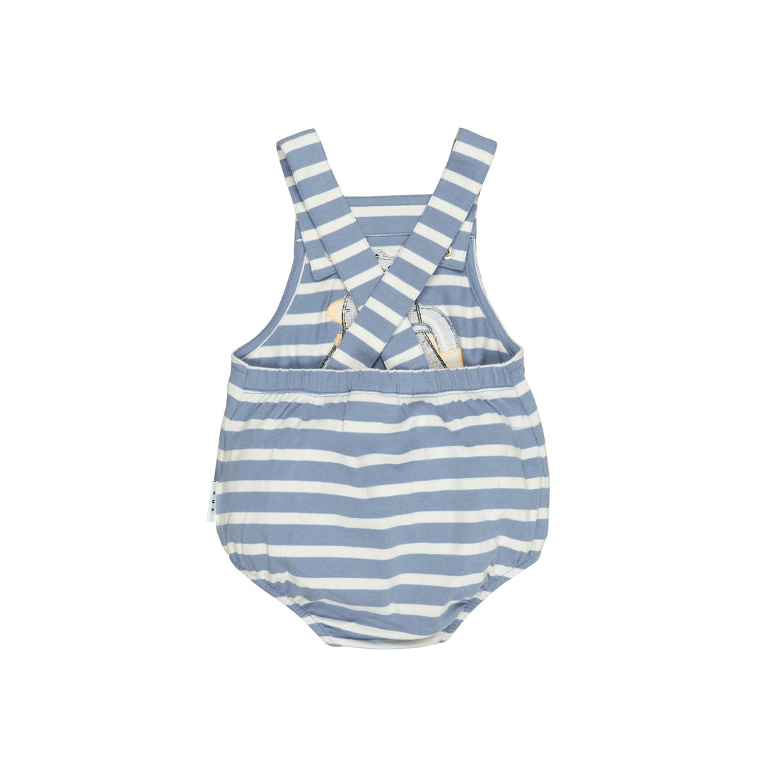 Huxbaby Percy Stripe Onesie - Lake