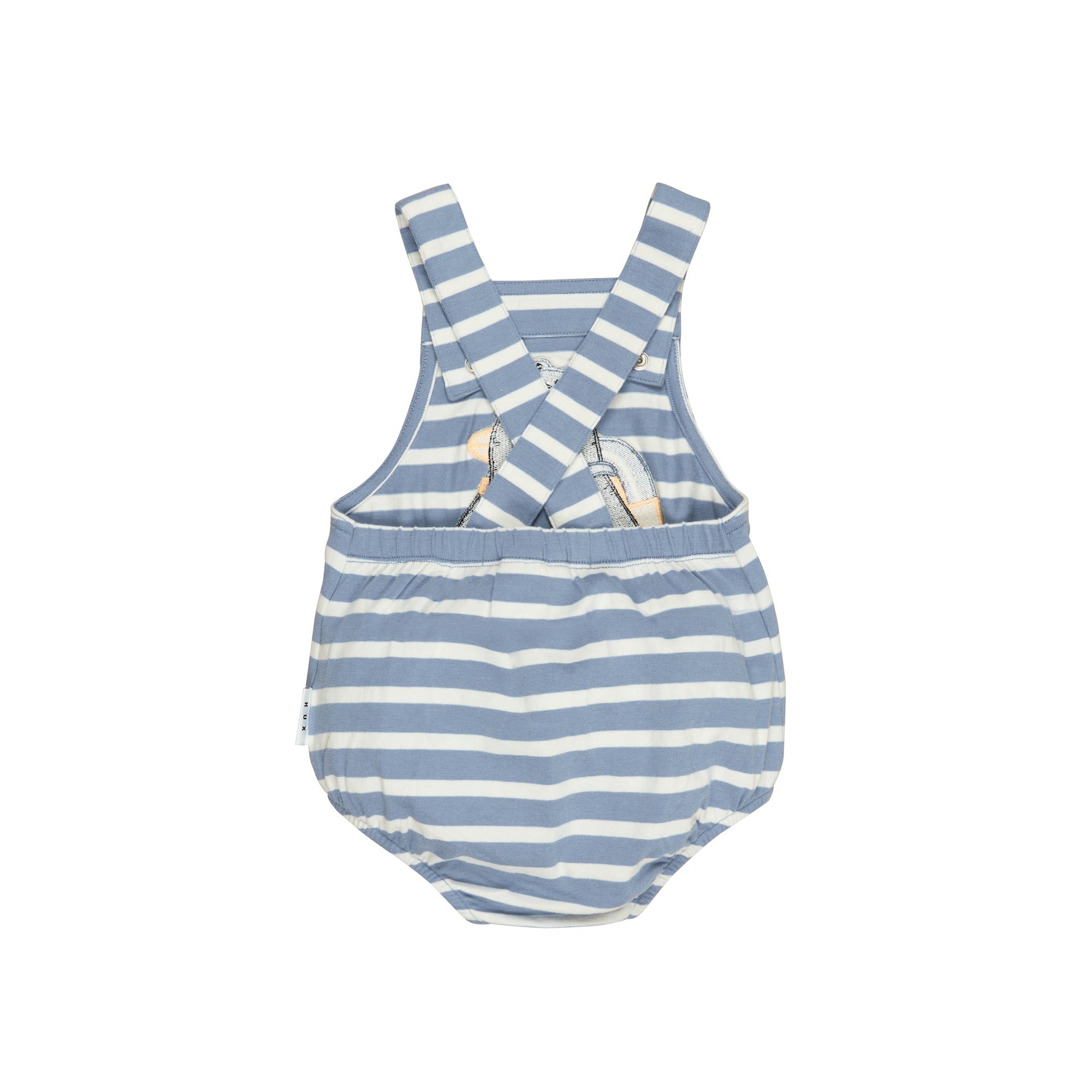 Huxbaby Percy Stripe Onesie - Lake