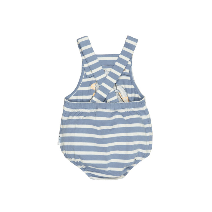 Huxbaby Percy Stripe Onesie - Lake