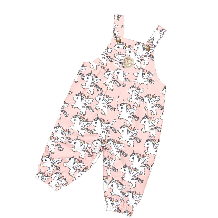 Huxbaby Magical Unicorn Puddle Suit - Rosebud