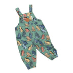 Dino Band Puddle Suit - Winter Green