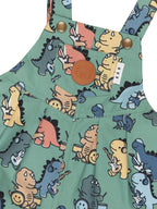Dino Band Puddle Suit - Winter Green