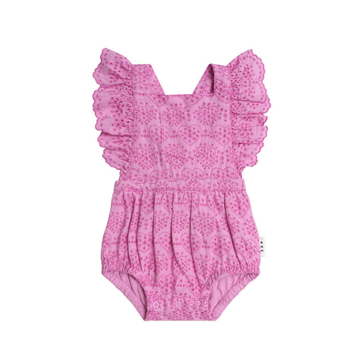 Huxbaby Frilly Broderie Playsuit