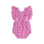 Frilly Broderie Playsuit