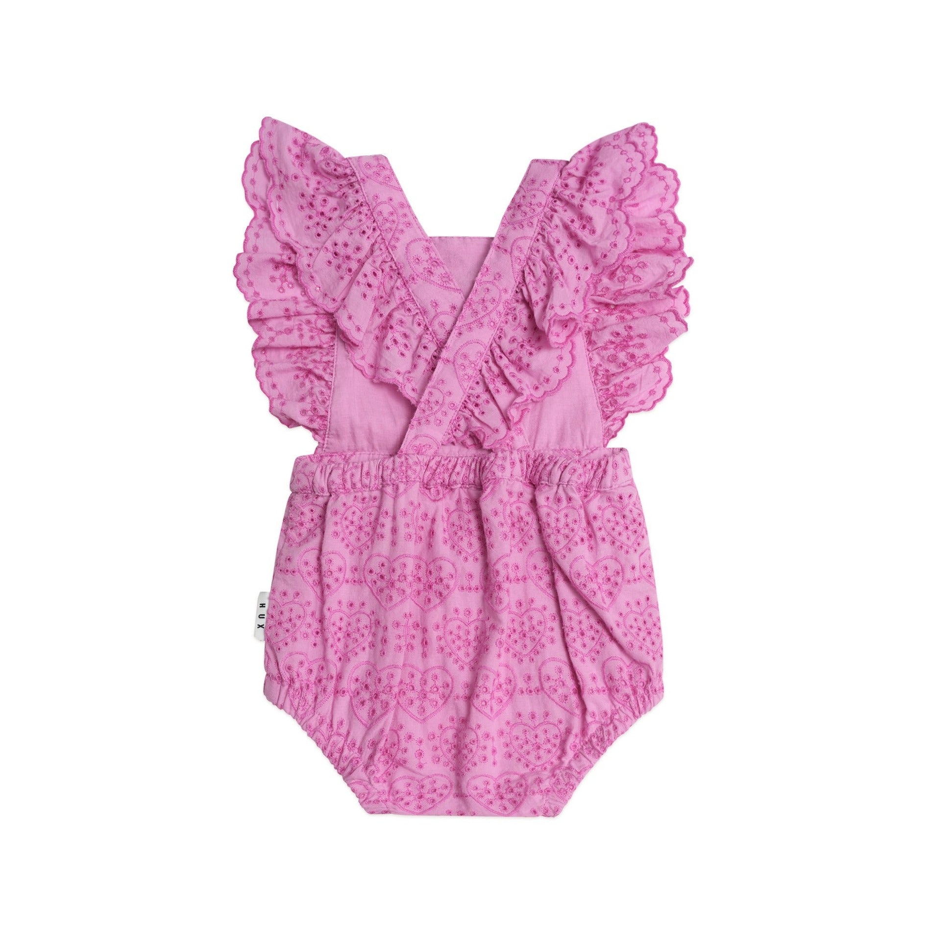 Huxbaby Frilly Broderie Playsuit
