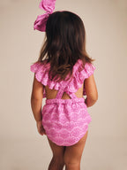 Frilly Broderie Playsuit