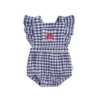 Frilly Playsuit Cherry Pie Check