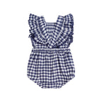 Frilly Playsuit Cherry Pie Check