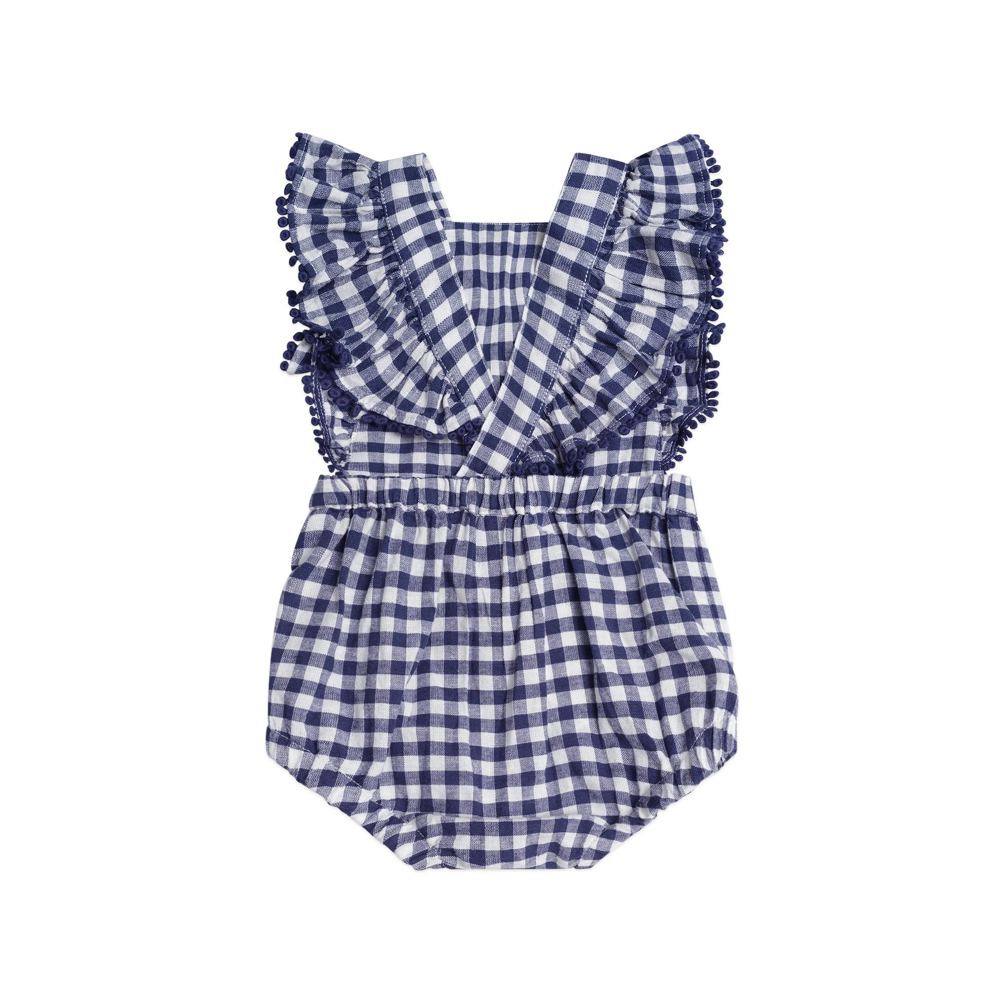 Huxbaby Frilly Playsuit Cherry Pie Check