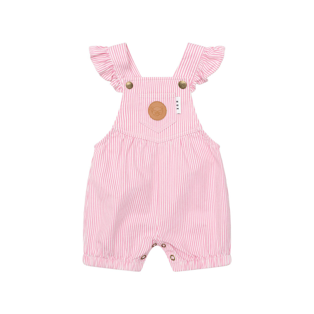 Candy Stripe Bubble Onesie - Bubblegum Stripe