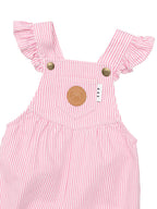 Candy Stripe Bubble Onesie - Bubblegum Stripe