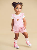 Candy Stripe Bubble Onesie - Bubblegum Stripe
