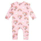 Whimsical Unicorn Zip Romper