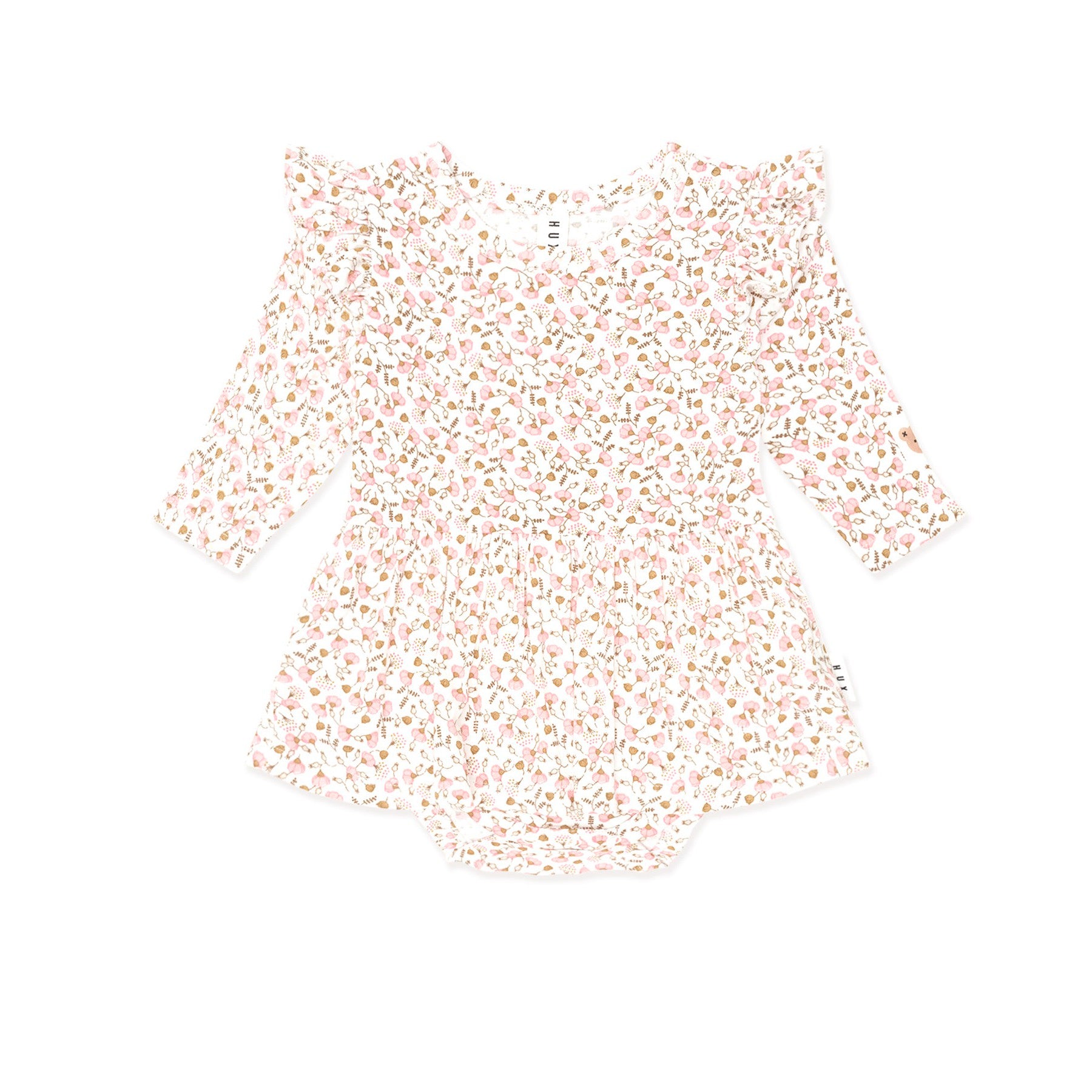 Ditsy Floral Long Sleeve Romper