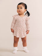Ditsy Floral Long Sleeve Romper