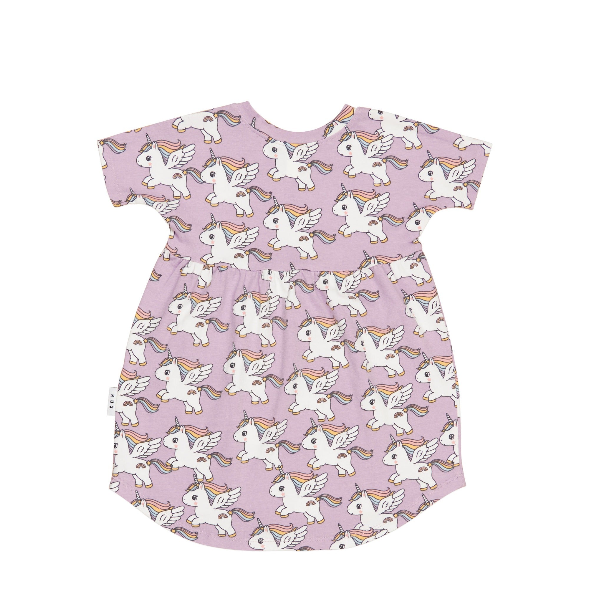 Magical Unicorn Swirl Dress - Orchid