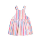 Huxbaby Pastel Stripe Pinafore Dress