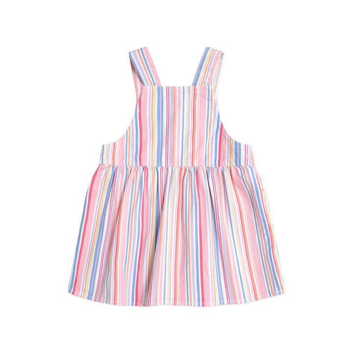 Huxbaby Pastel Stripe Pinafore Dress