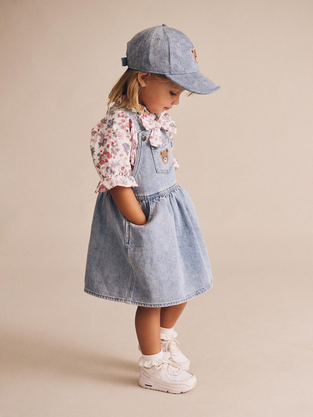 Dreamy Denim Pinafore Dress