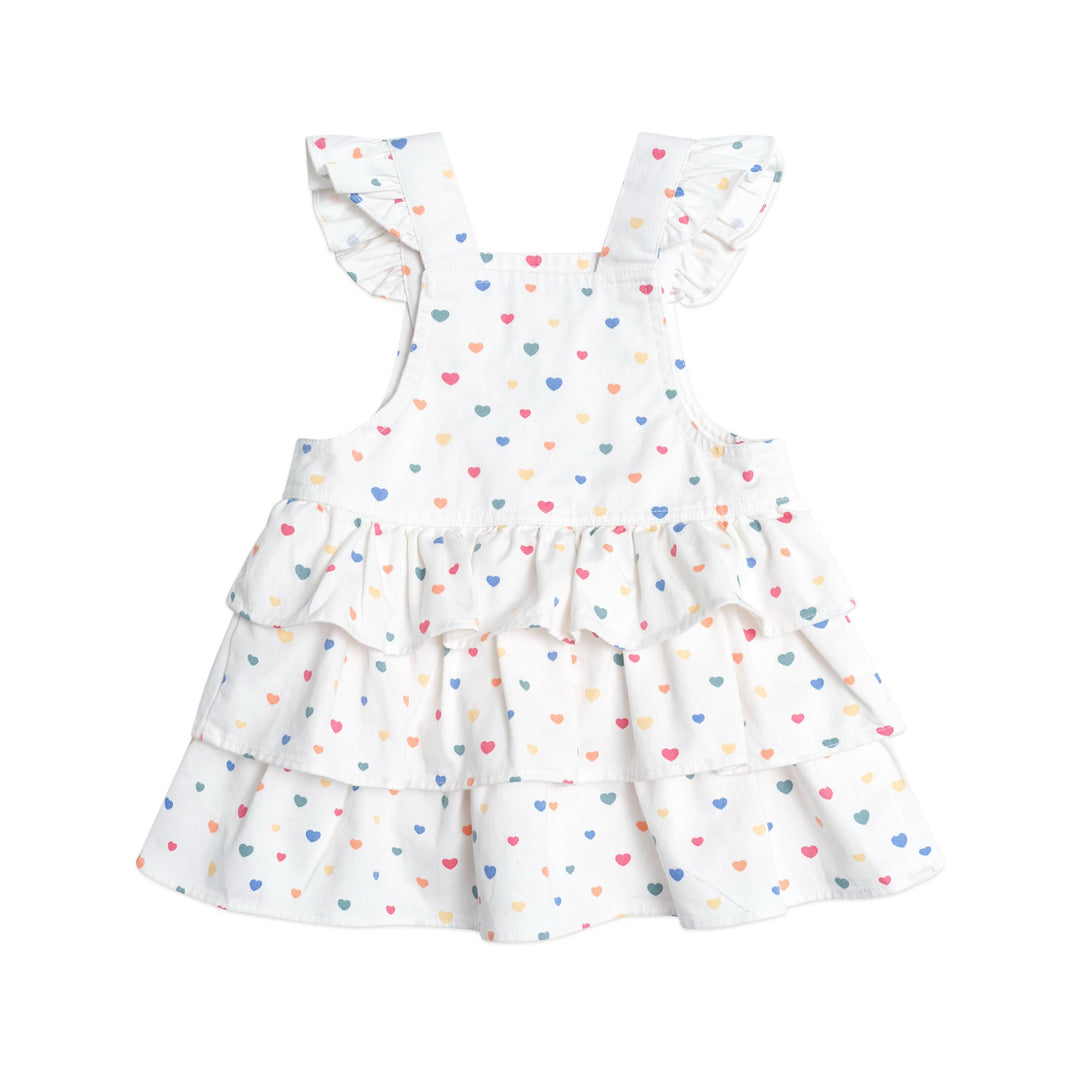 Huxbaby I Heart Cake Pinafore Dress