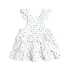 Huxbaby I Heart Cake Pinafore Dress