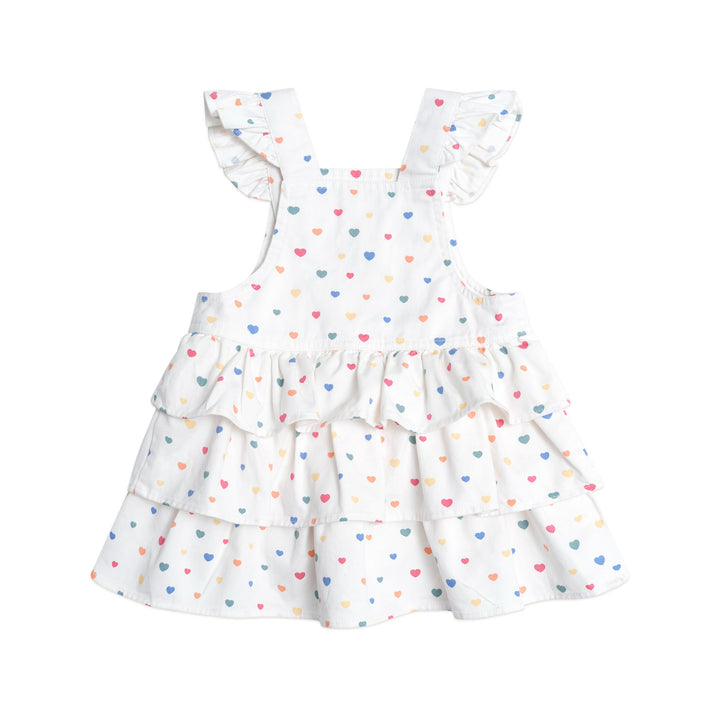Huxbaby I Heart Cake Pinafore Dress