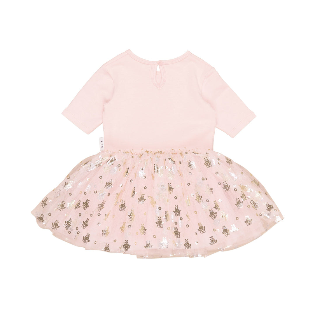 Huxbaby Fairy Bunny Ballet Dress - Pink Pearl