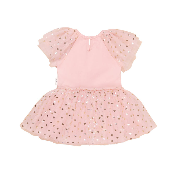 Huxbaby Glitter Unicorn Ballet Dress - Rosebud