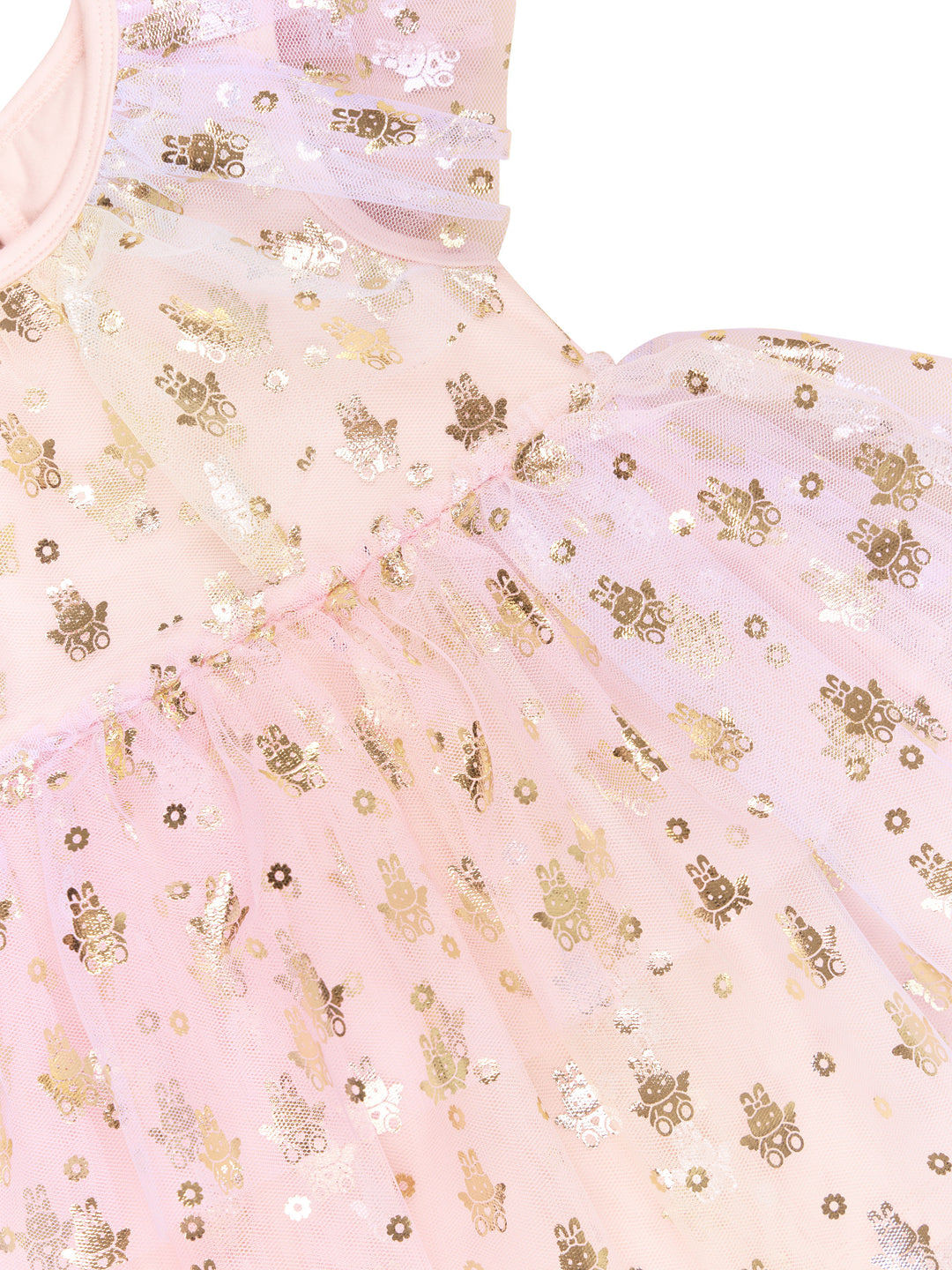 Huxbaby Fairy Bunny Tiered Party Dress