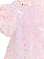 Rainbow Tulle Party Dress