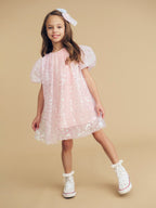 Rainbow Tulle Party Dress
