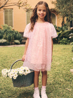Rainbow Tulle Party Dress