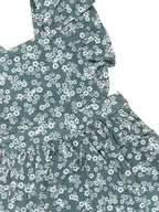 Peek A Boo Bunny Pinafore - Spruce
