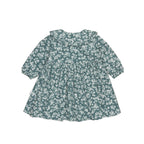 Peek A Boo Bunny Collar Dress - Spruce
