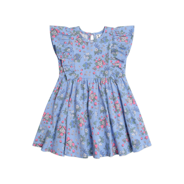 Huxbaby Strawberry Garden Frill Dress