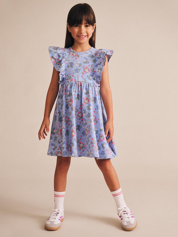 Huxbaby Strawberry Garden Frill Dress
