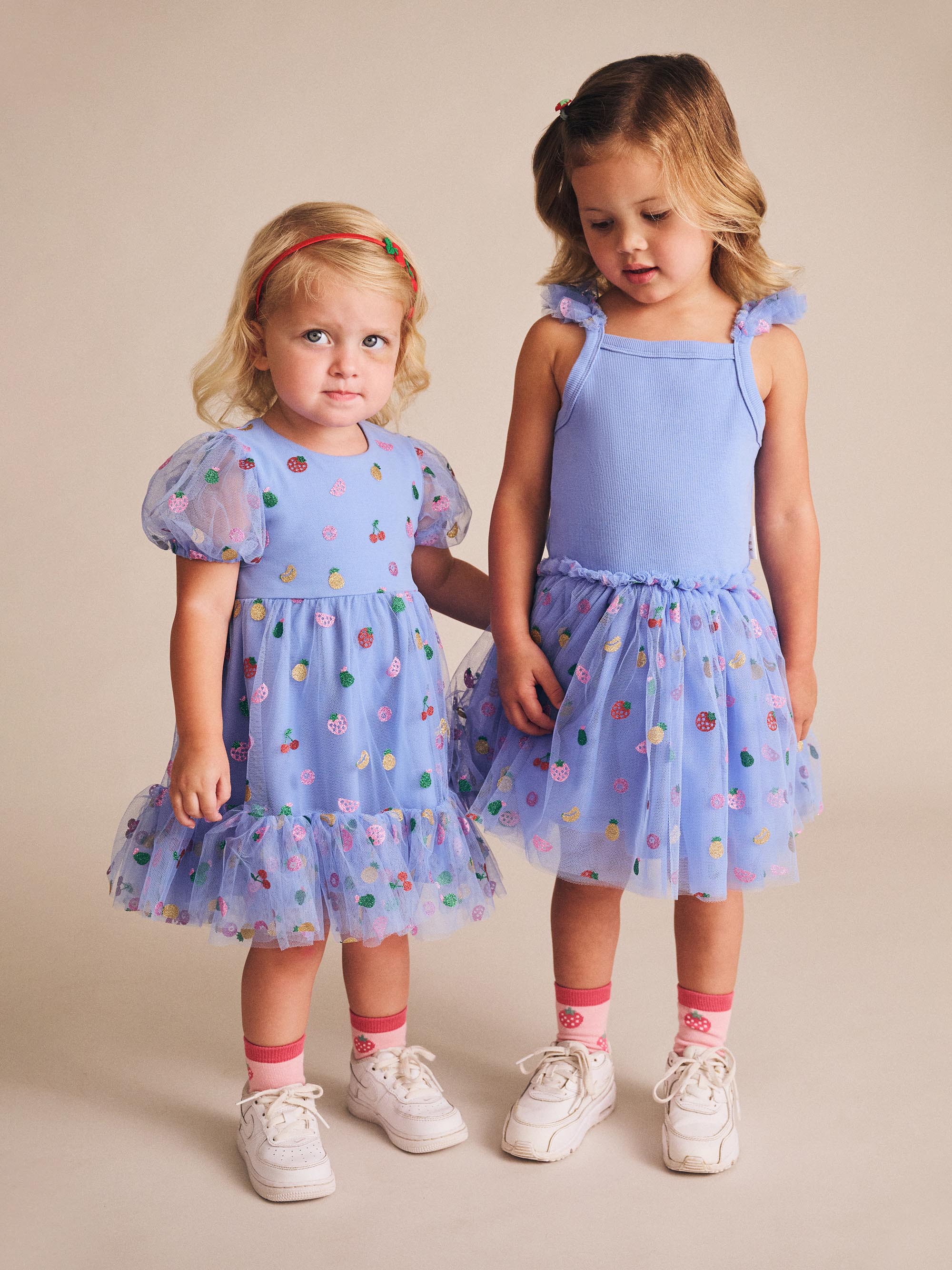 Huxbaby Fruit Salad Summer Tulle Dress
