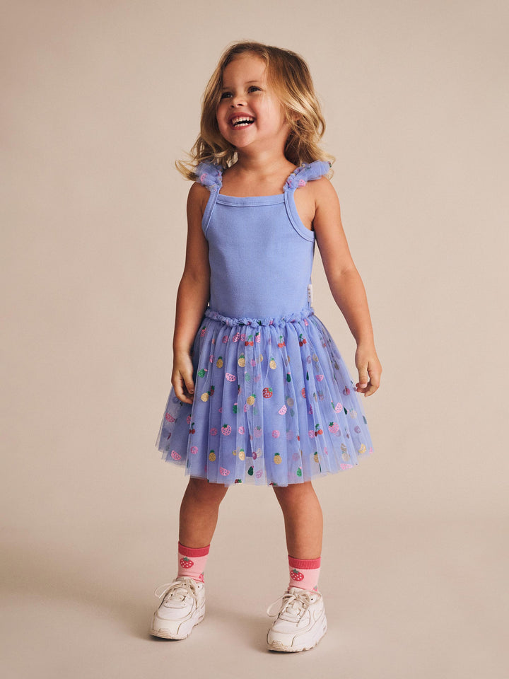 Huxbaby Fruit Salad Summer Tulle Dress