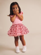 Cherry Pie Rib Tulle Dress