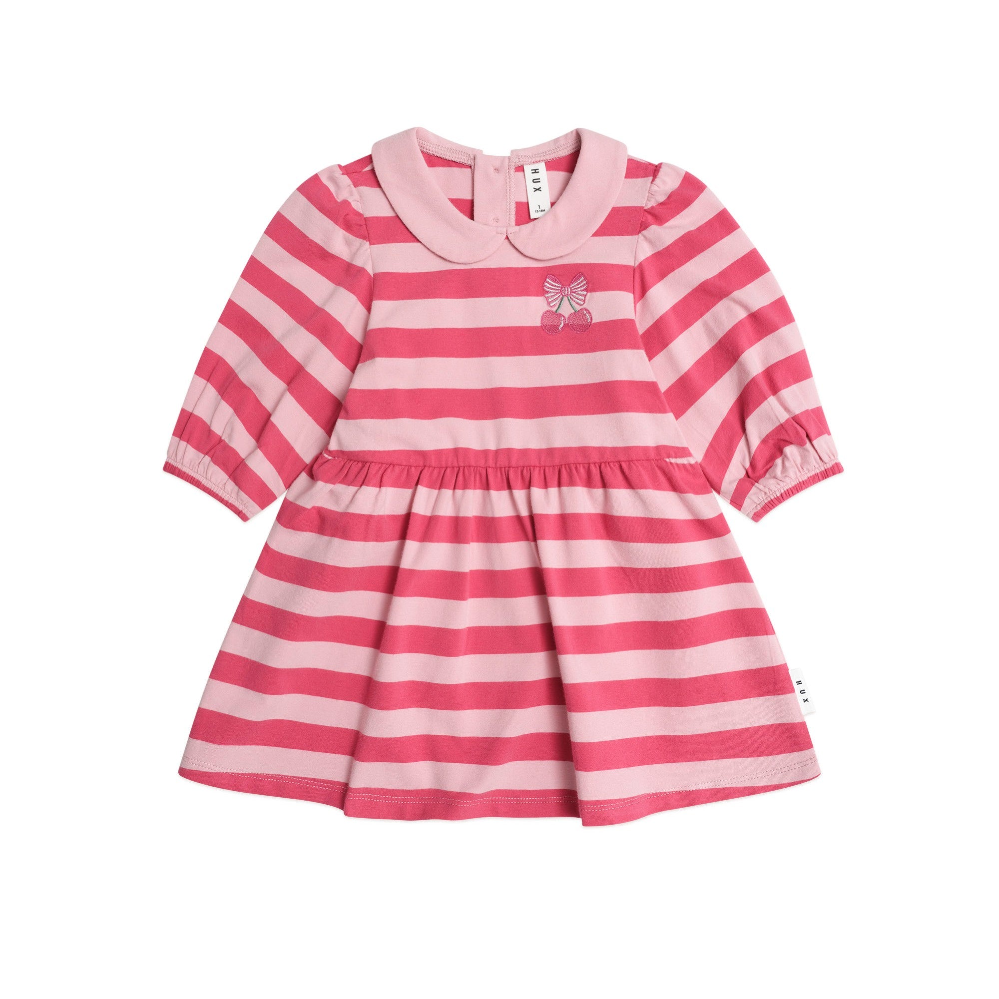 Huxbaby Cherry Pie Puff Sleeve Dress