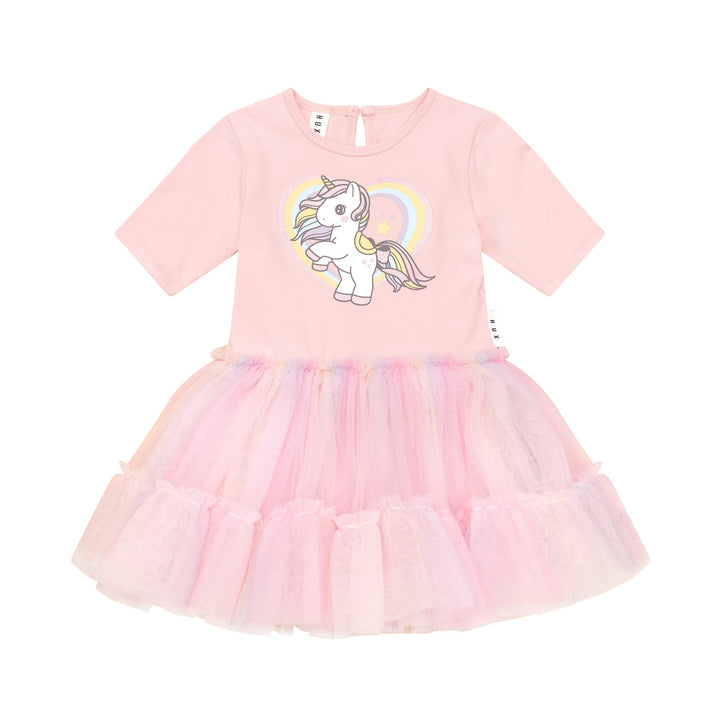 Huxbaby Rainbow Unicorn Ballet Dress - Candy