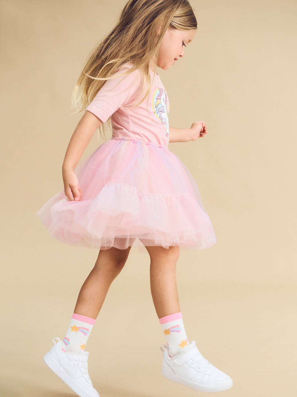 Rainbow Unicorn Ballet Dress - Candy