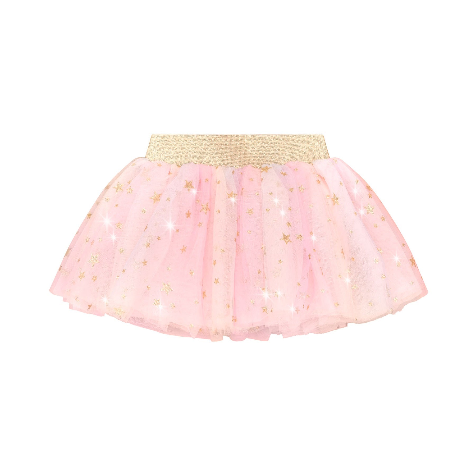 Starry Rainbow Tulle Skirt - Rainbow