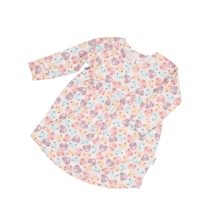 Huxbaby Heart Bear Swirl Dress