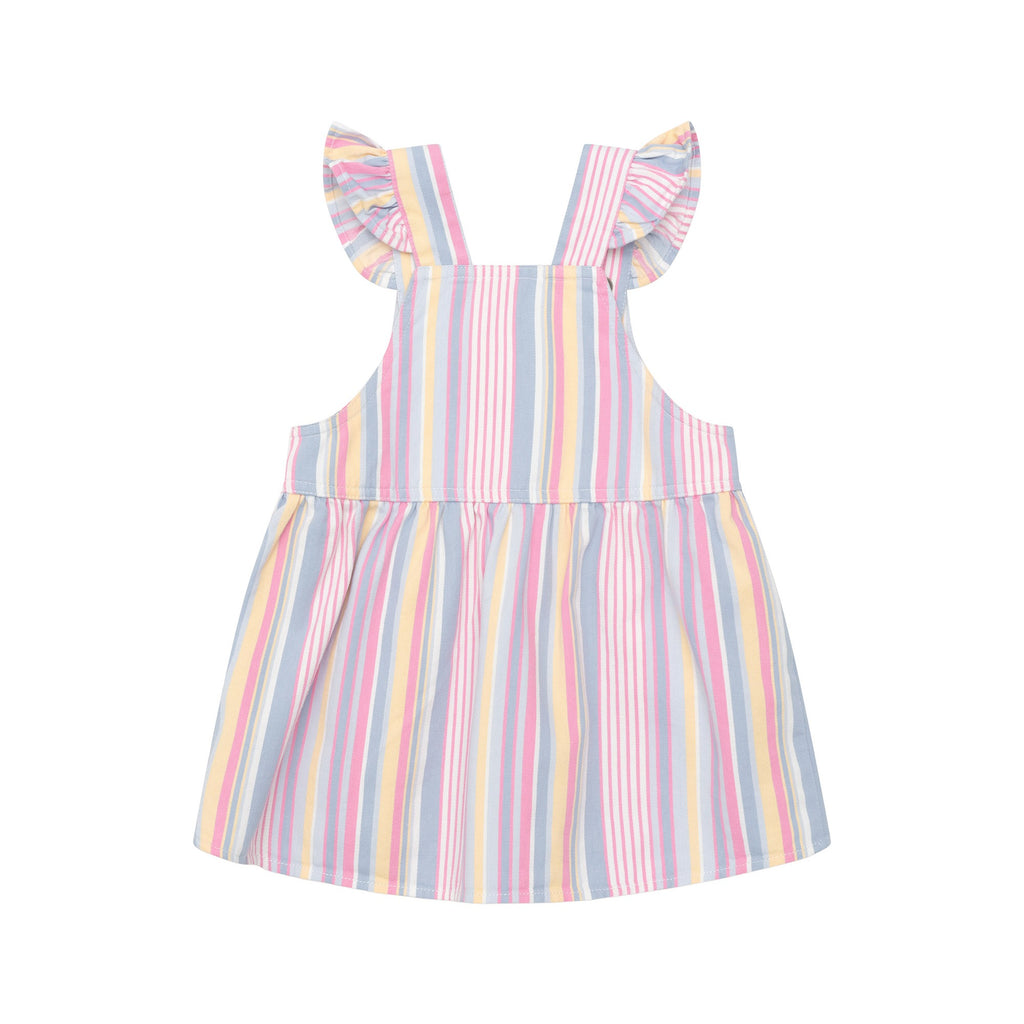Pinafore - Rainbow Stripe