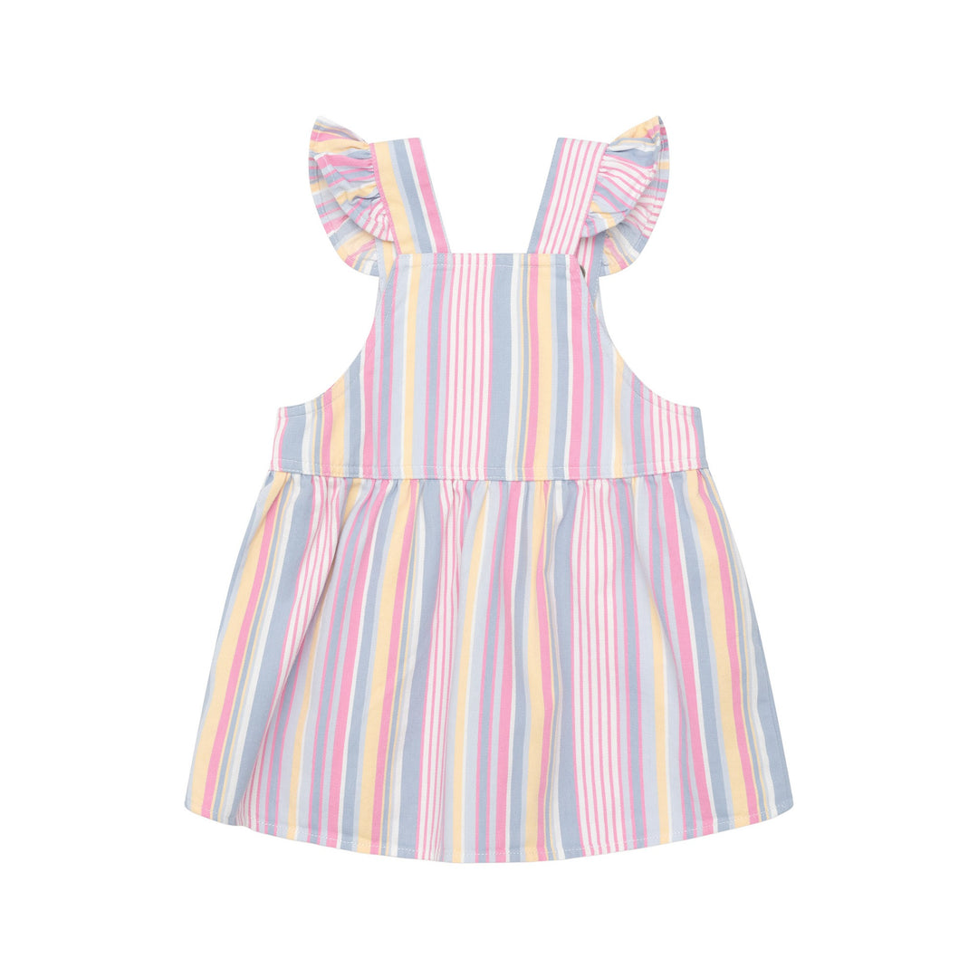 Huxbaby Pinafore - Rainbow Stripe