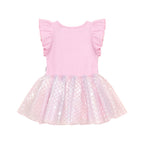 Mermaid Frill Ballet Dress - Lilac Mist