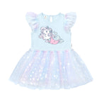 Daisy Seashell Ballet Dress - Soft Aqua