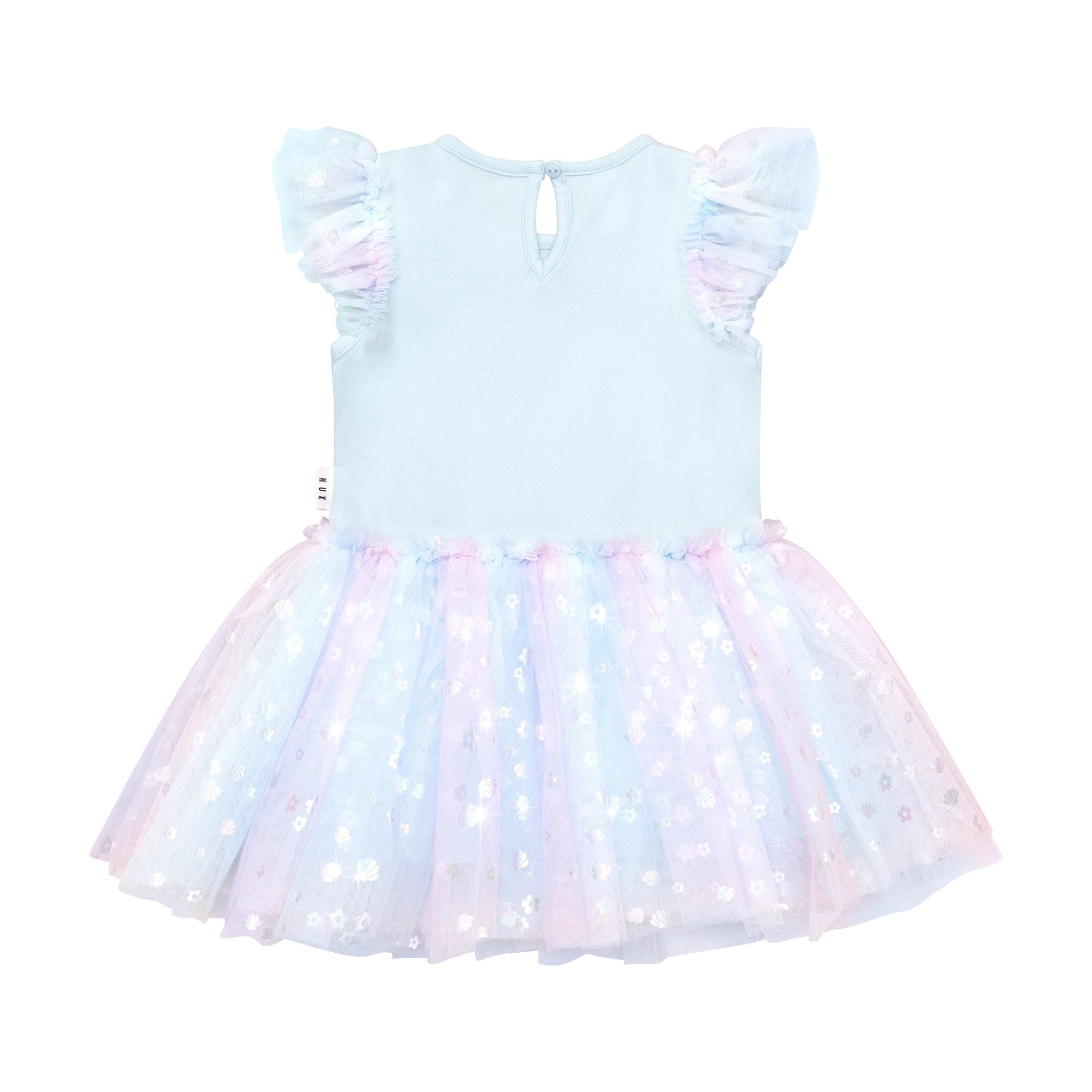 Daisy Seashell Ballet Dress - Soft Aqua